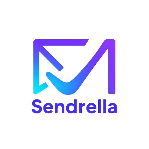 Sendrella logo neon